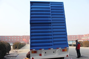 Semi-remorque de transport de bétail, moutons et bovins à ridelles en acier, <span class=keywords><strong>3</strong></span>/4/5 <span class=keywords><strong>essieux</strong></span>, 12R22.5, 50000 kg - Product Image 5