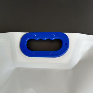 Pochettes souples portables blanches de 5L et 10L en PE écologique, imprimées en héliogravure, avec bec verseur sécurisé et thermoscellables pour produits chimiques et pesticides - Product Image 2