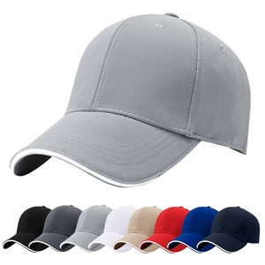 Gorras de Béisbol para Hombre 716-Gray, 100% Algodón, 6/5 Paneles, Color Sólido Deportivo, Gorra con Logotipo Personalizado Bordado y Visera Precurvada - Product Image 4