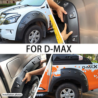 Prix usine Auto Body Systems Fender Crusher Fusées Garnitures de roue Garde-boue pour Isuzu D-max 2012-on