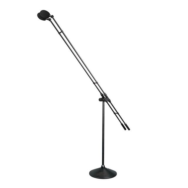 Overhead Choir Microphone System 48V Phantom Power Hanging Condenser Mic Hypercardioid Chorus Mic with 1.2m Extended Boom Stand