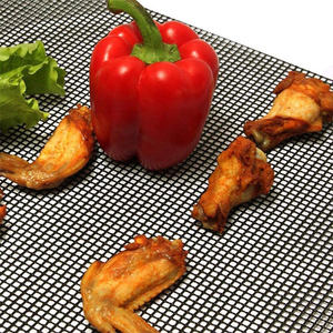 Tappetini Antiaderenti per Barbecue 36x42 Cm, Riutilizzabili e Facili da Pulire, Tappetini Neri per Grigliare - Product Image 6