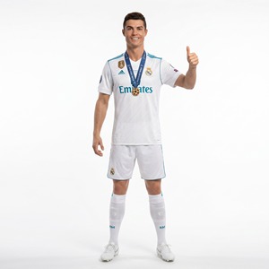 Statua in Silicone Realistica a Grandezza Naturale di Cristiano <span class=keywords><strong>Ronaldo</strong></span> Personalizzata per Esposizioni Museali - Product Image 6