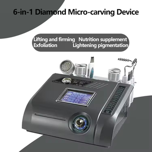Appareil de microdermabrasion au diamant portable / Appareil de microdermabrasion aux cristaux pour le nettoyage et le raffermissement du visage - Product Image 5