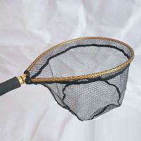 Accessoires de pêche en vrac en gros Filet de pêche en alliage d'aluminium en nylon moulé à la mouche