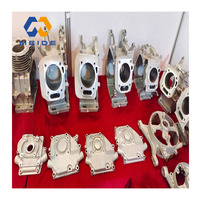 Cabeza de Cilindro de Aluminio OEM A356 T6, Fundición por Gravedad, para Motor de Gasolina Refrigerado por Agua de Automóviles de Pasajeros