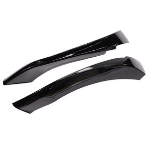 Spoiler Anteriore per <span class=keywords><strong>BMW</strong></span> <span class=keywords><strong>Serie</strong></span> <span class=keywords><strong>4</strong></span> F32 F33 F36 2014-2020 M-Sport, Aspetto Fibra di Carbonio/Nero Lucido, Splitter Aerodinamici - Product Image 1
