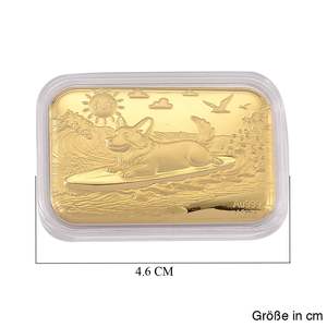 アンティーク調 10mg 金箔 クリエイティブメタルコレクション クラフトプリント コレクターズアイテム 記念品 ギフト - Product Image 5