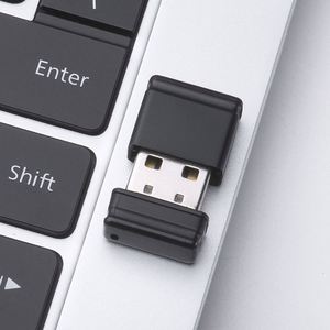 แฟลชไดรฟ์ USB Ultra Slim 2.0 ขนาดเล็กพิเศษ วัสดุพลาสติก สีเงิน ได้รับการรับรองมาตรฐาน RoHS ความจุหลากหลาย พกพาสะดวก - Product Image 4