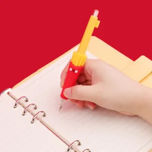 최고 품질 도매 대량 럭셔리 HB 자동 사용자 정의 컬러 실리콘 기계 연필 귀여운 고무