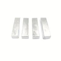 Lingots d'indium à haute pureté de 99,9999 %, blocs d'indium, barres d'indium et tiges d'indium