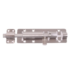 Qingxing Stainless Steel Latch 6 Inch Keyless Butterfly Pin For <b>Bathroom</b> <b>Door</b> Cabinet <b>Lock</b> Durable Minimalist Design - Product Image 5