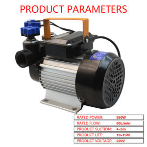 Petite <span class=keywords><strong>pompe</strong></span> à huile diesel haute puissance 220v110v pour le ravitaillement en carburant, 550w70 litres par minute, arrêt automatique du <span class=keywords><strong>pistolet</strong></span> à huile - Product Image 4