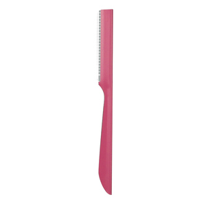 <span class=keywords><strong>Rasoir</strong></span> à sourcils XR123 #   Tondeuse à sourcils jetable en fer blanc avec manche, outil de rasage et de dermaplaning pour le modelage du visage, à pointe inclinée - Product Image 2