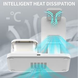 <span class=keywords><strong>Chargeur</strong></span> sans fil pour téléphone portable intelligent Dock <span class=keywords><strong>Support</strong></span> de <span class=keywords><strong>chargeur</strong></span> de téléphone super rapide pour I Phone <span class=keywords><strong>samsung</strong></span> Android - Product Image 6