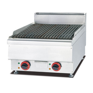 Roccia lavica industriale della griglia elettrica della roccia lavica dell'attrezzatura commerciale più venduta della cucina con la griglia - Product Image 5