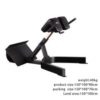 Chaise romaine réglable pour l'entraînement abdominal commercial, équipement de fitness et de sport, machines d'extension dorsale
