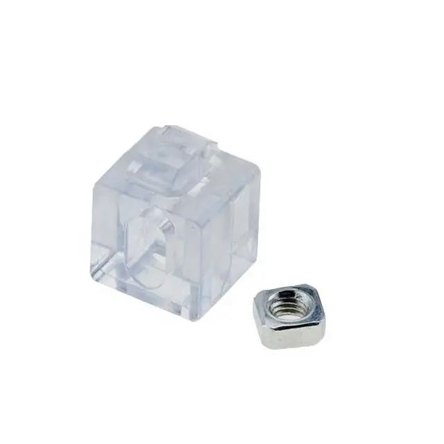 3030 Aluminum Profile Glass Connection Spacer Plastic Transparent Interval Connection Block