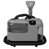 Nettoyeur de tissus portable à pulvérisation et extraction, machine 3 en 1, sec et humide, haute aspiration, mini nettoyeur de tapis et de canapé, utilisation à domicile et à l'hôtel
