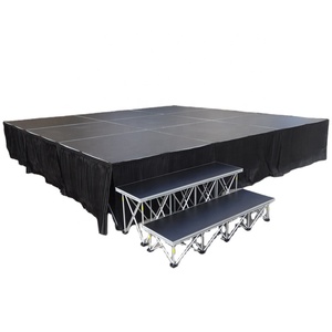 Sistema de Escenario Estable, Plataforma Plegable para Conciertos, Plataforma Elevadora para Batería - Product Image 1