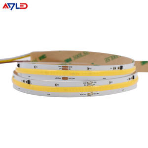 Tira de LED COB 2026 de 24V 420D/M, Luz COB Blanca Dinámica con PCB de 12mm, Certificación UL/CE/ROHS, para Juegos y Ambiente del Hogar - Product Image 3