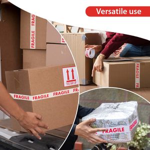Triplast สติกเกอร์อะคริลิคด้านเดียวขนาด48มม. X 60ม. การพิมพ์ที่เปราะบางกล่องปิดผนึกเสียงรบกวนต่ำ - Product Image 5