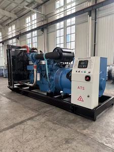 500kw 625kva Generator Open Type Frame Auto Start Water Cooled 220v Backup Engine Genset - Product Image 1