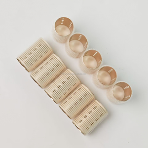 Công cụ tạo kiểu tóc móc vòng lặp Băng nhôm lõi Curl Con lăn 50*90mm 60*90mm Kim loại con lăn Velcro tóc con lăn ltjft - Product Image 1