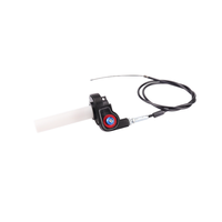 Palanca de Acelerador Universal de Alta Calidad de 22 mm con Cable y Empuñadura para Motocicleta y Motocross 7/8
