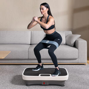 Plaque <span class=keywords><strong>vibrante</strong></span> plate-forme de fitness Machine d'exercice vibrant secouant tout le corps Shaker entraînement vibrer support secouer planche Sport Gym - Product Image 4