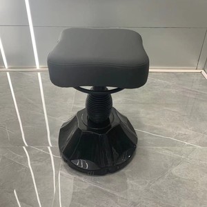 Hydraulic Pedicure <b>Stool</b> <b>Salon</b> Foot Spa Chair Swivel Rolling Nail Technician Seat Metal Base for Beauty Studio - Product Image 4