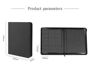 <span class=keywords><strong>Classeur</strong></span> de <span class=keywords><strong>cartes</strong></span> personnalisé à 9 pochettes, porte-<span class=keywords><strong>cartes</strong></span> à collectionner portable, collection en cuir PU, <span class=keywords><strong>classeur</strong></span> à chargeur supérieur pour 360 <span class=keywords><strong>cartes</strong></span> - Product Image 5