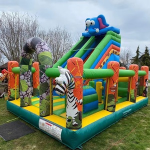 Château <span class=keywords><strong>gonflable</strong></span> géant pour enfants avec toboggan, <span class=keywords><strong>aire</strong></span> <span class=keywords><strong>de</strong></span> <span class=keywords><strong>jeux</strong></span> <span class=keywords><strong>gonflable</strong></span> <span class=keywords><strong>jungle</strong></span> - Product Image 6