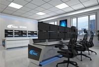 Système intégré personnalisé Conception intelligente Console de salle de commande Bureau industriel pour centre de commande d'opérateur d'entrepôt d'atelier