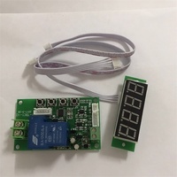 投币式定时器控制板 4 位数字显示 110V-240V 适用于洗衣机、按摩机、洗衣机、充电站