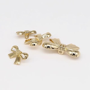 <span class=keywords><strong>Fancy</strong></span> Khá Kim Loại Nơ-Knot Hợp Kim Nút Váy Áo Sơ Mi Trang Trí Chân Nút Cho Phụ Nữ Của Thời Trang Quần Áo - Product Image 5