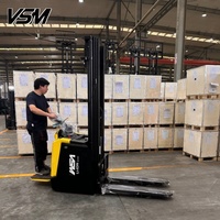 Empileur de palettes à batterie lithium VSM 1.2t-2t Série X, à commande piétonne ou en position debout, avec moteur PMS haute puissance 48V, CDD20-XT1-SI