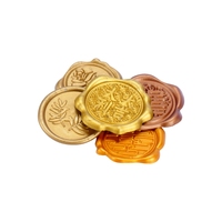 Vente chaude de haute qualité flexible personnalisé marque logo cire timbre estampage cire ignifuge cire à cacheter autocollant