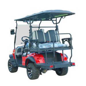 Modèles de voiturette de golf électrique chinoise 4 places avec un design inspiré de la <span class=keywords><strong>moto</strong></span> britannique classique - Product Image 4