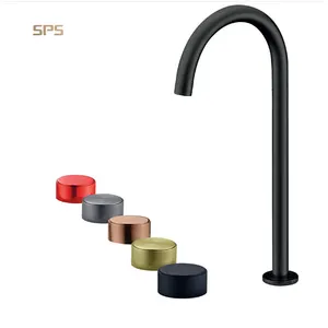 A2029 Black faucets mixer tap dual faucet Bathroom Lavatory Faucet Basin Bath hot and cold mixer washroom torneira de cozinha