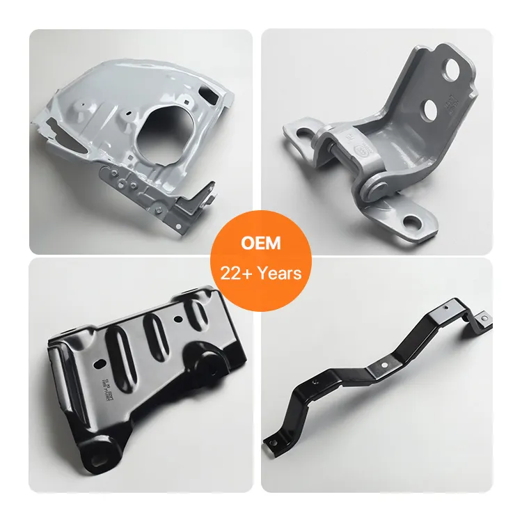 OEM Service Autoparts Stamping Aluminum Steel Sheet Metal Automotive Parts For Auto Electric Car