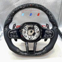 Setir Mobil Berbahan Serat Karbon Forged Cocok untuk OLIVER BMW G05 G31 G02 G32 G82 G42 G14 G20 G21 G80 G81 G22 G23 G26 G30 G15 G27 G28 G29