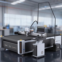 Digitaler Flachbettplotter für Karton, KT-Schaumplatten und Wellpappe mit CCD-Kamera