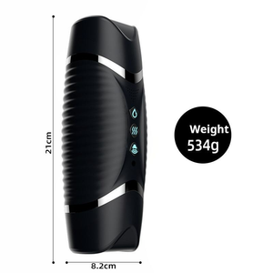 <span class=keywords><strong>Masturbateur</strong></span> masculin interactif souple télescopique mains libres avec fonction de succion et vibromasseur à activation vocale sexy, jouet sexuel - Product Image 2