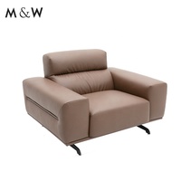 M&W Canapé Modulaire de Luxe au Design Moderne et Épuré pour Réception, Bureau de Direction et Salle d'Attente