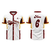 Diseño Gratuito, Camiseta de Béisbol Transpirable de Talla Grande, Venta al por Mayor, Conjunto de Camisetas de Béisbol de Alta Calidad