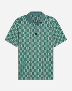 เสื้อโปโลสำหรับผู้ชายเสื้อกอล์ฟสแปนเด็กซ์18% 82% พิมพ์ลายกราฟิกขนาดใหญ่ออกแบบได้ตามที่ต้องการโลโก้ออกแบบใหม่ - Product Image 5