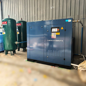 Compresor de Aire de Tornillo VFD de Ahorro de Energía Kaishan de 37 kW, 6.35 m³/min, 0.8 MPa para Taller o Fábrica - Product Image 5