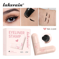 Custom <strong>Best</strong> Long Lasting Luxury v Shape Matte Winged Eyeliner Stamp Private Label Double Head Natural Black Eyeliner Waterproof