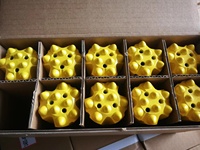 7 boutons 36mm ensemble de forets de forage bouton conique minage forets de roche pour marteau Jack